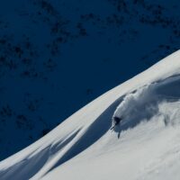 En bølge i fjellet, fotokunst veggbilde / plakat av Bård Basberg