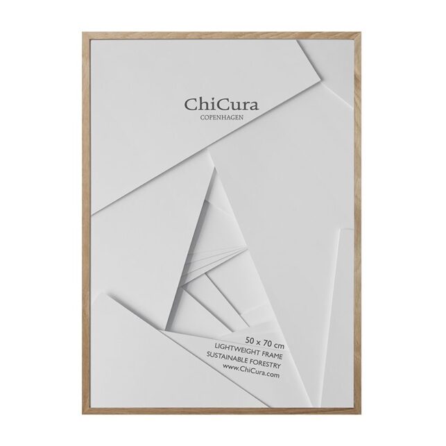 ChiCura bilderamme i lys eik, fotokunst veggbilde / plakat av Veggbilder