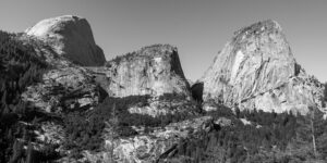 Yosemite ,  Half Dome I solnedgang, tatt fra Glacier Point. Jeg var på toppen av Half Dome i 2016!, fotokunst veggbilde / plakat av Erling Maartmann-Moe