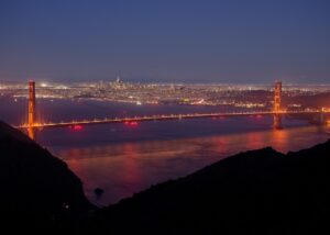 Golden Gate Bridge, fotokunst veggbilde / plakat av Henning Mella