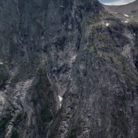 Panorama av Trollveggen i Romsdalen., fotokunst veggbilde / plakat av Eirik Sørstrømmen