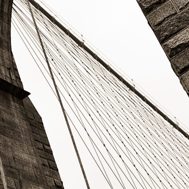 Brooklyn Bridge, fotokunst veggbilde / plakat av Henning Mella