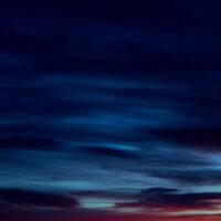 Solnedgang over Femunden, fotokunst veggbilde / plakat av Henning Mella
