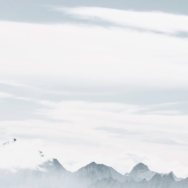 Utsikt fra Mount Titlis i Engelberg, Sveits. , fotokunst veggbilde / plakat av Kristian Aalerud