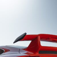 Detalj av vinge på Porsche 911. , fotokunst veggbilde / plakat av Kristian Aalerud