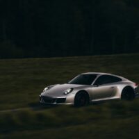 Night cruise Porsche 911. , fotokunst veggbilde / plakat av Kristian Aalerud