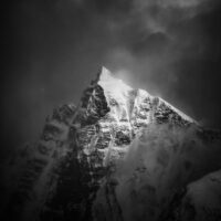 Mektig kveldslys på Mount MacDonald i BC, Canada. , fotokunst veggbilde / plakat av Kristian Aalerud