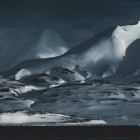 Landskap på Svalbard, fotokunst veggbilde / plakat av Lina Kayser
