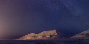 Svalbardrein i Adventdalen, fotokunst veggbilde / plakat av Terje Kolaas