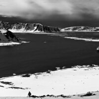 Svalbard fjord panorama, fotokunst veggbilde / plakat av Peder Aaserud Eikeland
