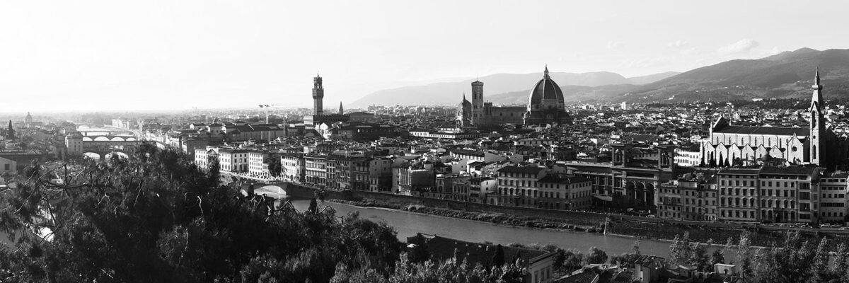 Firenze by panorama, fotokunst veggbilde / plakat av Peder Aaserud Eikeland