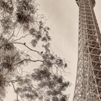 Eiffeltårnet innrammet, fotokunst veggbilde / plakat av Peder Aaserud Eikeland