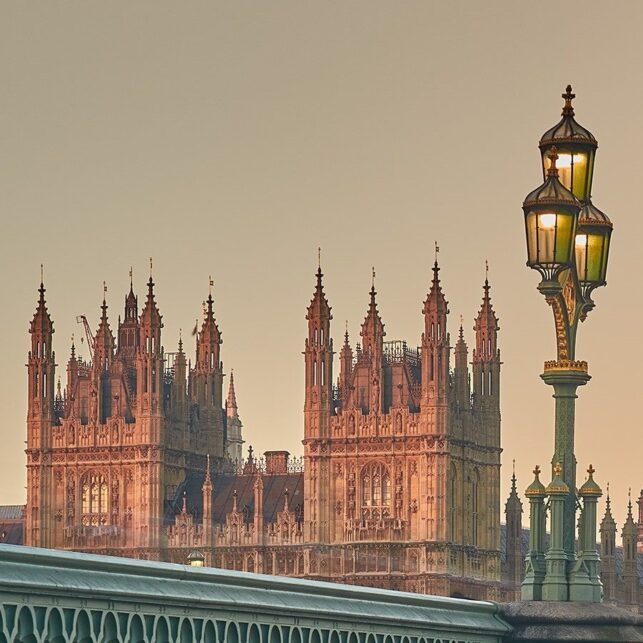 Westminster Bridge og Big Ben, fotokunst veggbilde / plakat av Peder Aaserud Eikeland