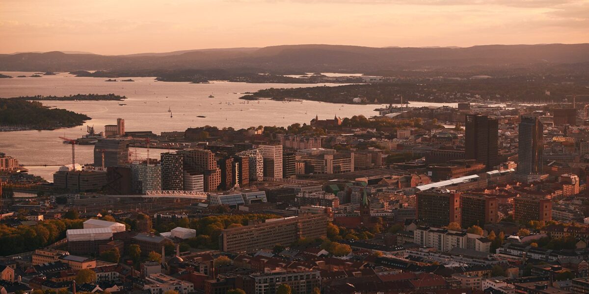 Oslofjorden panorama, fotokunst veggbilde / plakat av Peder Aaserud Eikeland