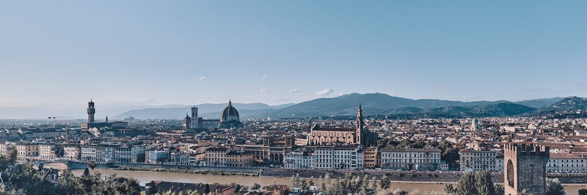 Vakre Firenze by, fotokunst veggbilde / plakat av Peder Aaserud Eikeland