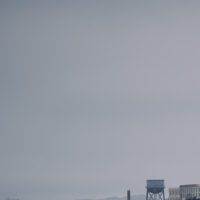 Alcatraz - Den ensomme fangevokteren, fotokunst veggbilde / plakat av Peder Aaserud Eikeland