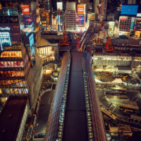 Path to Shibuya, fotokunst veggbilde / plakat av Peder Aaserud Eikeland