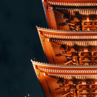 Senso ji temple, fotokunst veggbilde / plakat av Peder Aaserud Eikeland