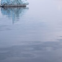 Isfjell i Oslofjorden, fotokunst veggbilde / plakat av Tor Arne Hotvedt