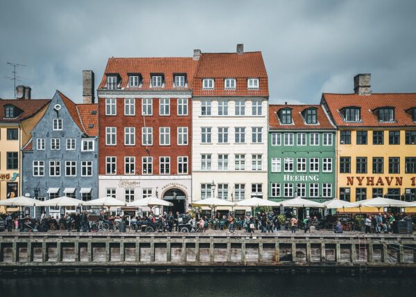 Brygga i Nyhavn i København, fotokunst veggbilde / plakat av Tor Arne Hotvedt