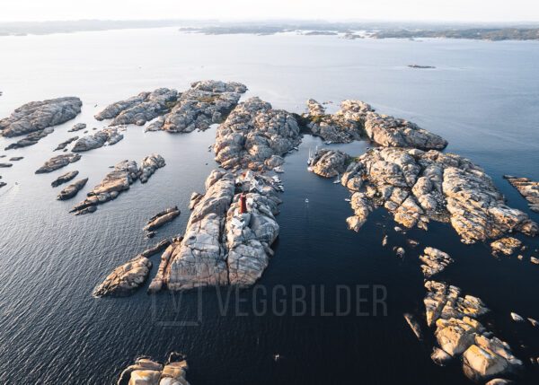 Svenner og øyene rundt, fotokunst veggbilde / plakat av Tor Arne Hotvedt