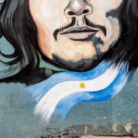 Gatekunst - Che Guevara, fotokunst veggbilde / plakat av Terje Kolaas