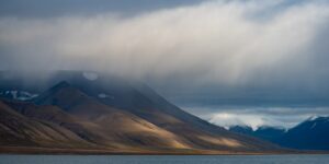 Landskap på Svalbard, fotokunst veggbilde / plakat av Kjell Erik Reinhardtsen