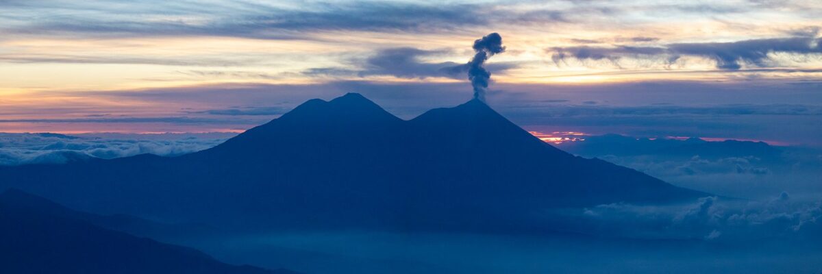 Vulkan El Fuego II, fotokunst veggbilde / plakat av Terje Kolaas