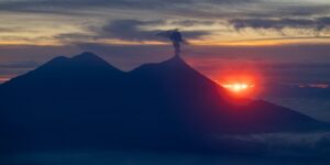 Vulkan El Fuego II, fotokunst veggbilde / plakat av Terje Kolaas