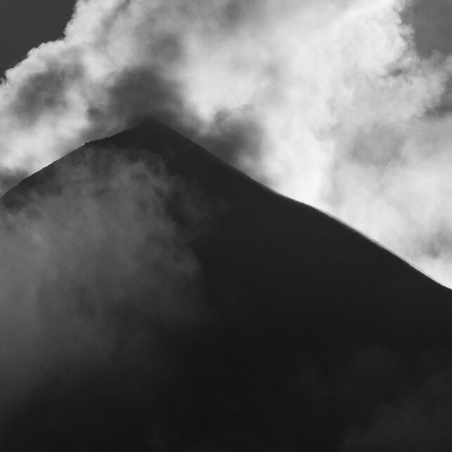 Kondoren og vulkanen, fotokunst veggbilde / plakat av Terje Kolaas