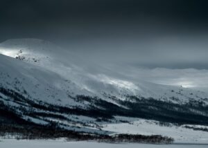 Vinterstorm, fotokunst veggbilde / plakat av Peder Aaserud Eikeland