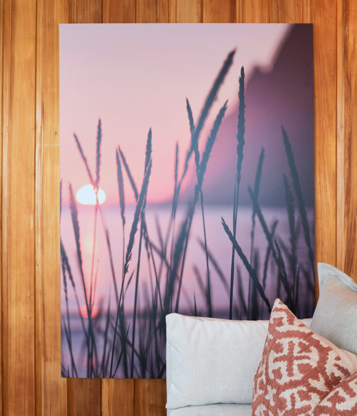 Solnedgang på Senja. , fotokunst veggbilde / plakat av Kristian Aalerud